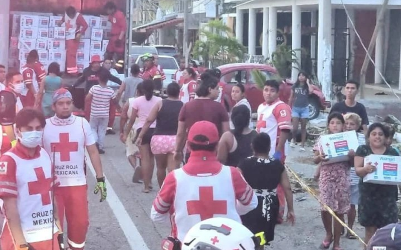 Cruz Roja envía ayuda a los afectados por el Huracán ‘Otis’