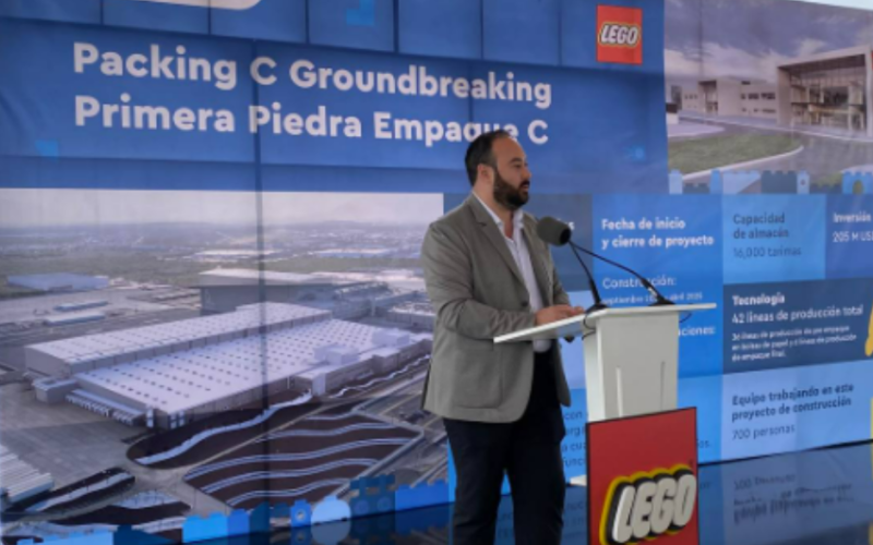 LEGO invertirá $205 MDD para expandir su planta en Nuevo León
