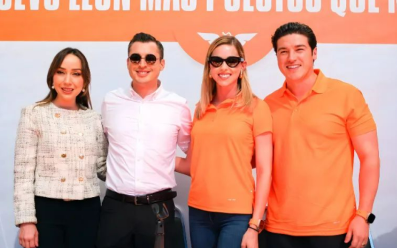 Samuel García y Mariana Rodríguez van por el 1-2 en Monterrey