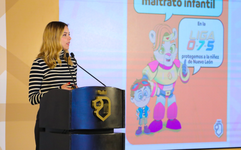 DIF de Nuevo León presenta campaña contra el maltrato infantil