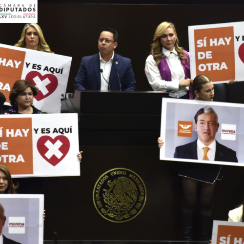 Debate en San Lázaro: ‘MC y Morena son amantes’