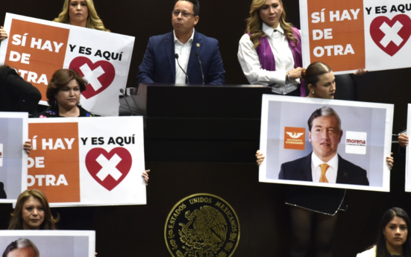 Debate en San Lázaro: ‘MC y Morena son amantes’