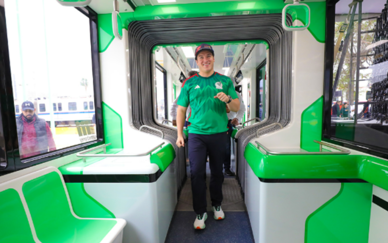 Presentación de los nuevos vagones para la Línea 5 del Metro