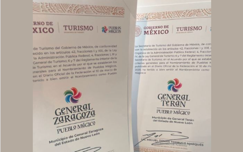 Nuevo León estrena dos pueblos mágicos