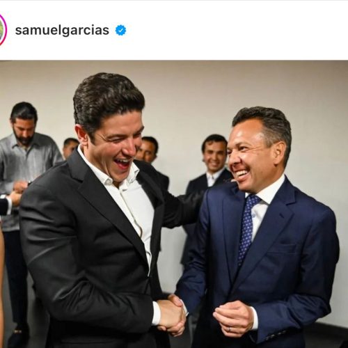Alcalde de Guadalajara respalda a Samuel García