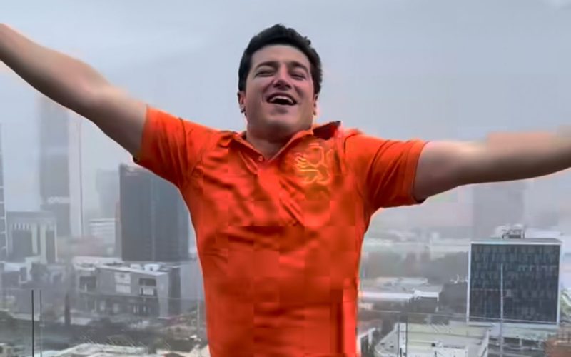 Samuel García celebra las lluvias en Nuevo León