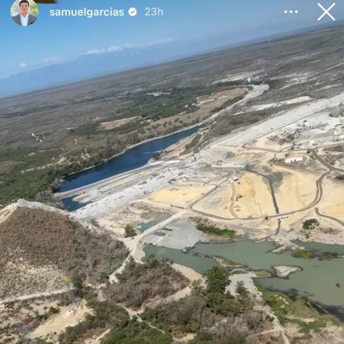 Presa Libertad almacena 1 millón de metros cúbicos de agua