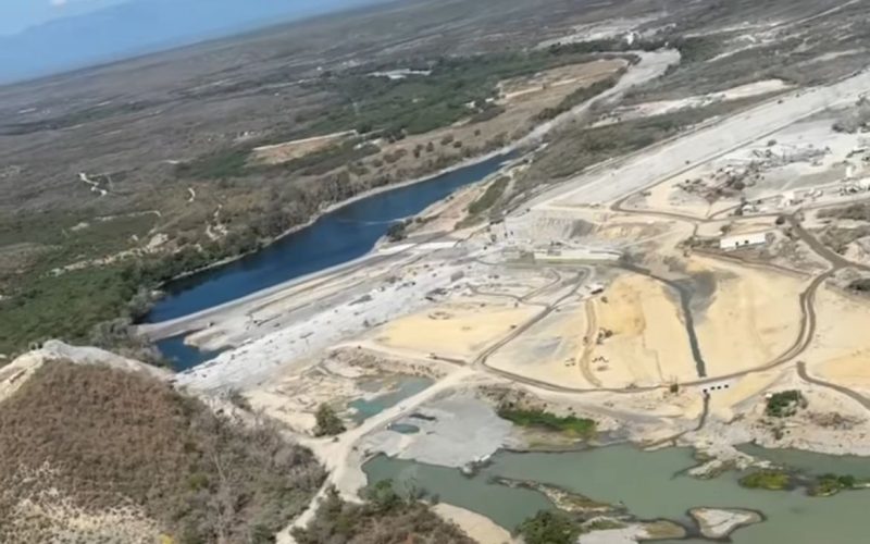 Presa Libertad almacena 1 millón de metros cúbicos de agua