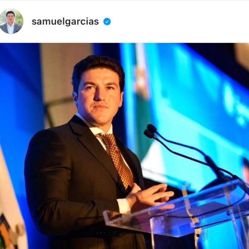 Samuel García expone aumento en el consumo de agua
