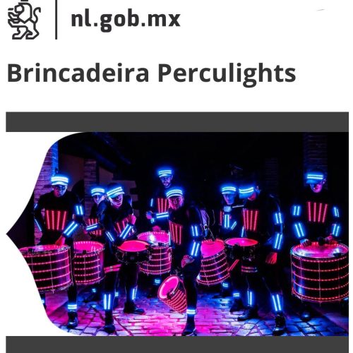 Show de luces en el Parque Fundidora