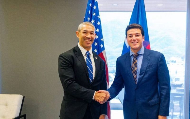 Samuel García se reúne con alcalde de San Antonio, Texas