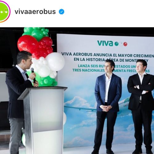 Viva Aerobus anuncia expansión con más vuelos y rutas para 2024