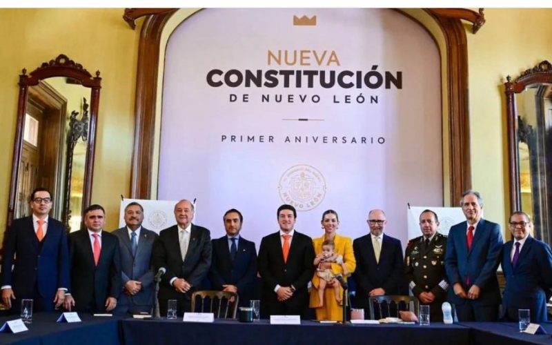 Celebran primer aniversario de la nueva Constitución