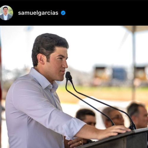 Samuel García garantiza abasto de agua en la Zona Metropolitana