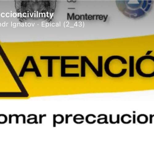 Protección Civil emite recomendaciones ante pronóstico de lluvias