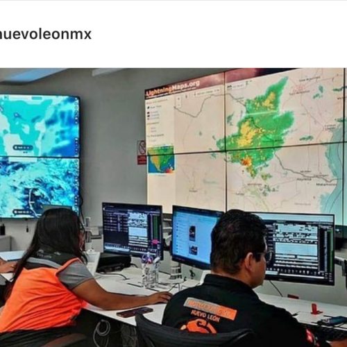 Lluvias torrenciales en Nuevo León alivian la sequía