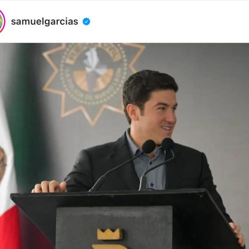Samuel García expresa apoyo a Lorenia Canavati como candidata