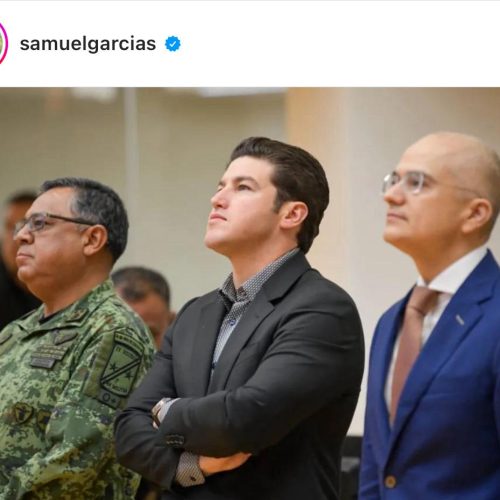 Samuel García anuncia superávit de agua en el Estado