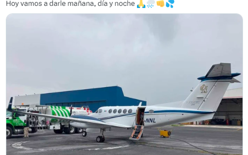 Siembra de nubes para abastecimiento de agua en Nuevo León