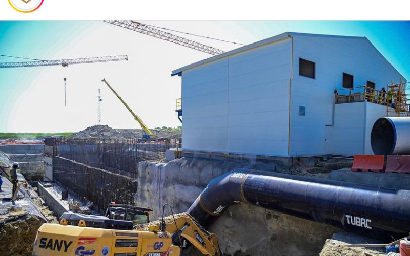 Realizan pruebas finales a Acueducto Cuchillo 2