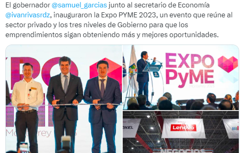 Samuel García busca duplicar récords económicos de Nuevo León