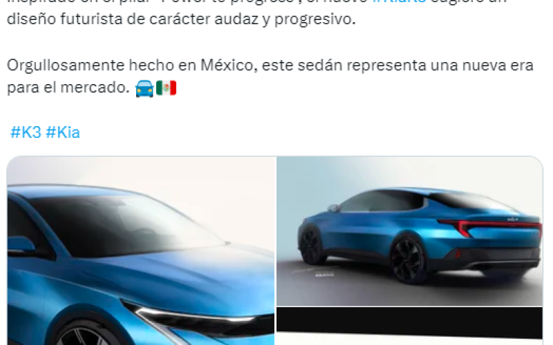 Kia presenta su nuevo modelo K3 que será producido en Nuevo León