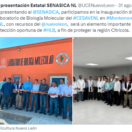Inauguran Laboratorio de Biología Molecular en Nuevo León
