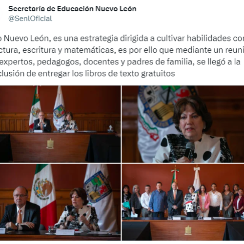 Nuevo León implementará el “Sello Nuevo León” para complementar libros de texto gratuitos