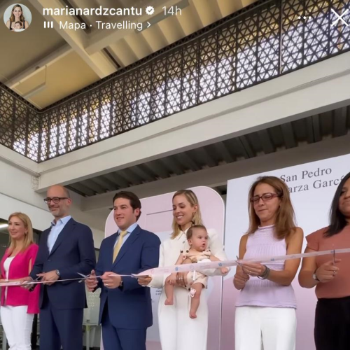 Mariana Rodríguez inaugura lactario en San Pedro
