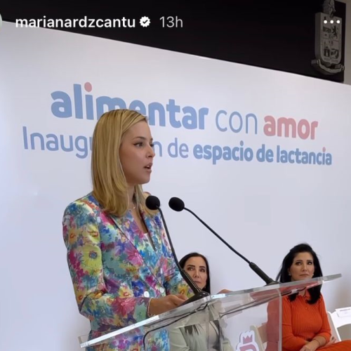 Mariana Rodríguez inaugura primer lactario en Allende