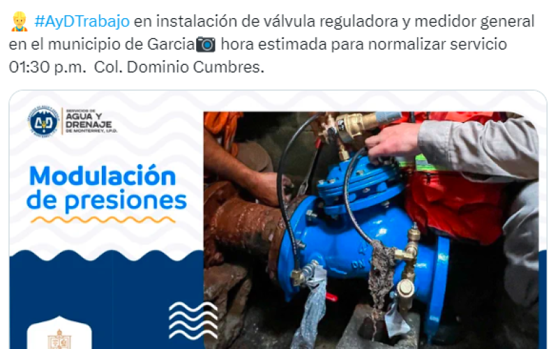 Nuevo León toma medidas en contra del uso indebido de agua