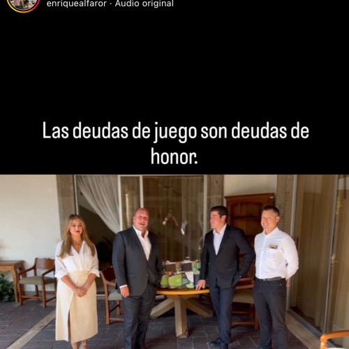 Enrique Alfaro paga apuesta a Samuel García tras la final Chivas vs Tigres