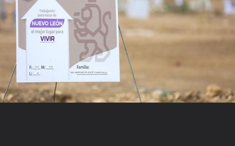 Iniciativa “Hogar, Nuevo Hogar” beneficia a más de 15 mil Personas en Nuevo León