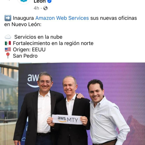 San Pedro Garza García da la bienvenida a Globant y Amazon Web Services