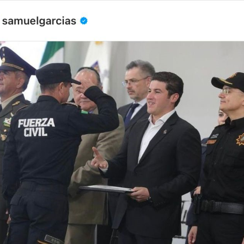 Reconocimientos y ascensos para la Fuerza Civil de Nuevo León