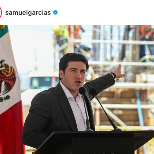 Samuel García: Tiempo de trabajo, no de campañas electorales en Nuevo León