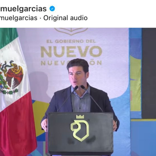Samuel García cuestiona su futuro político y el papel de los jóvenes en la presidencia de México