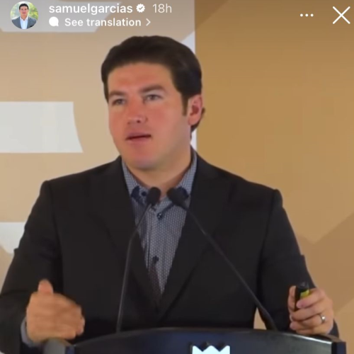 Samuel García evalúa la salida de Nuevo León del Convenio Fiscal Federal