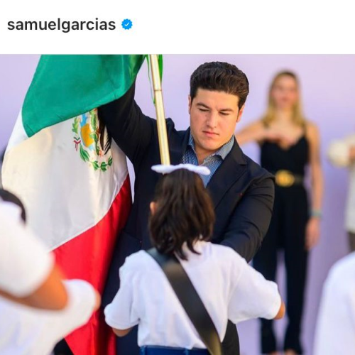 Samuel García promete 6 mil escuelas de tiempo completo