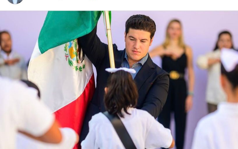 Samuel García promete 6 mil escuelas de tiempo completo