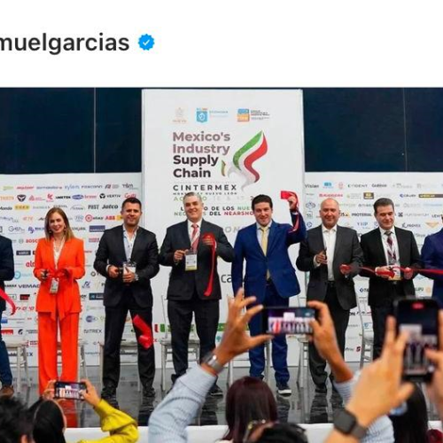 Samuel García inaugura Mexico’s Industry Supply Chain: Nuevo León a la vanguardia económica