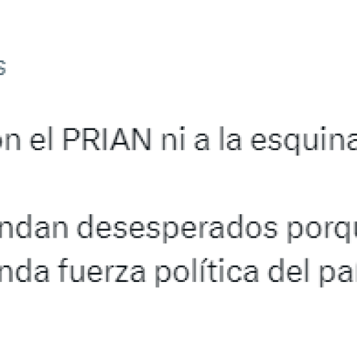 Samuel García refuerza su postura contra el PRIAN